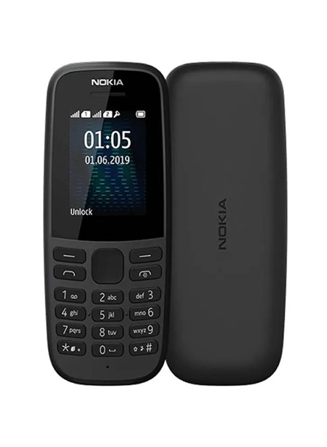 105 Dual SIM Black  4MB 4G