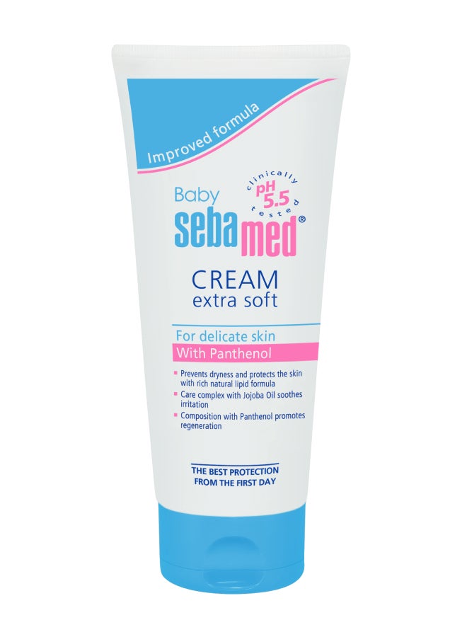Extra Soft Baby Cream For Delicate Skin - 200 ml