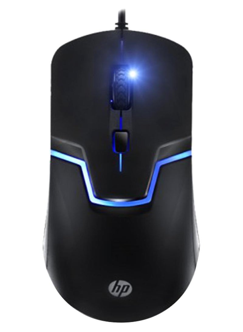 M100 Wired Optical Mouse Black
