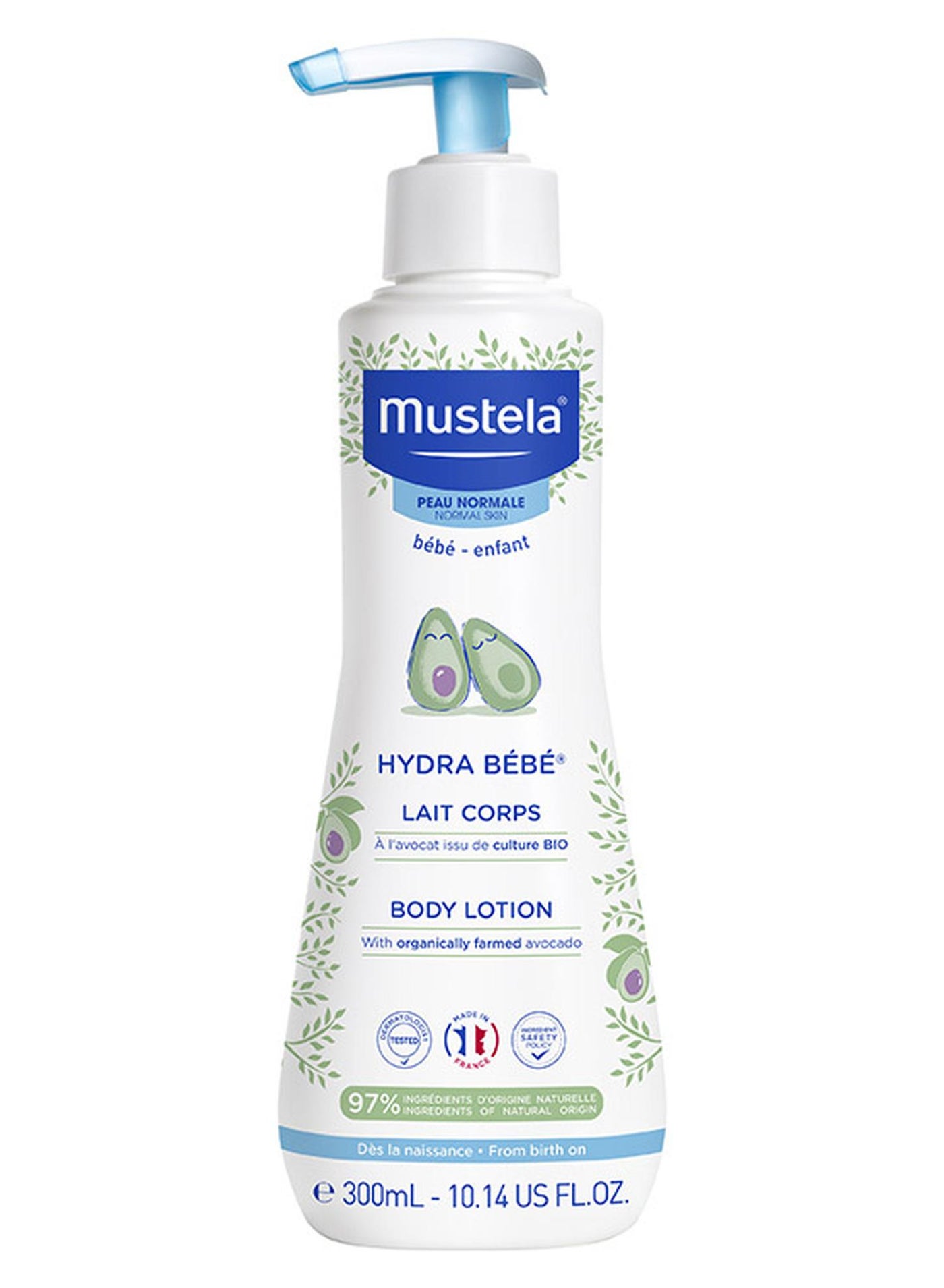 Hydra Baby Body Lotion With Farmed Avocado, For Normal Skin