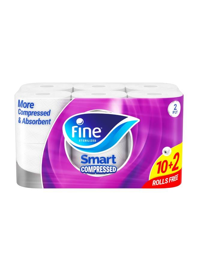 Toilet Rolls Smart - 12 Roll 2 Ply
