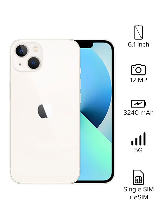 iPhone 13 128GB Starlight 5G With Facetime - International Version