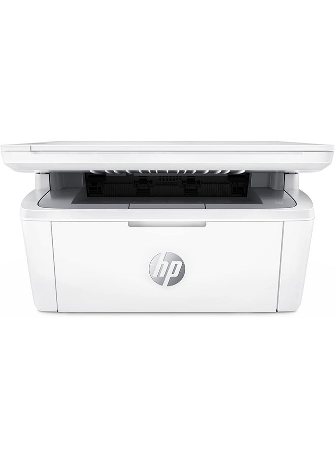 LaserJet MFP M141a Monochrome Multifunction Printer, Print/Copy/Scan, 21 ppm Print Speed, 600 x 600 dpi Print Quality, USB Connectivity, 150-Sheet Input Tray, 100-Sheet Output Capacity, Up to 21 cpm Copy Speed, LED Display, Black and White Printing, 7MD73A White