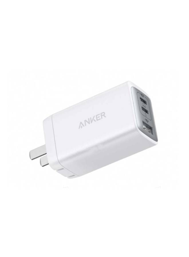 USB C Charger, 735 Charger (Nano II 65W), PPS 3-Port Fast Compact Foldable for MacBook Pro/Air, iPad Pro 2024, Galaxy S24, iPhone 16/15, Google pixel, Steam Deck, and More -