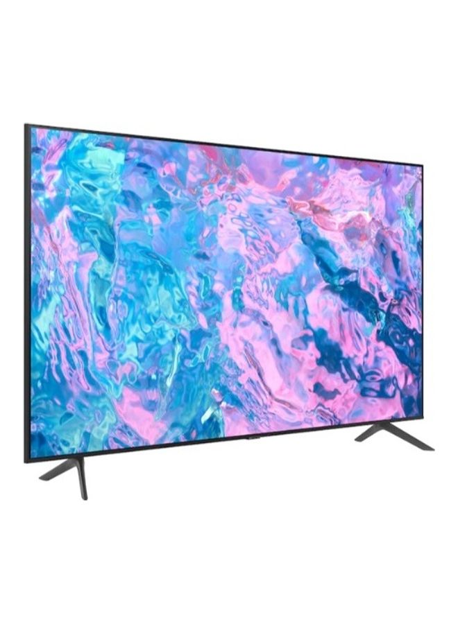 55" Crystal UHD 4K Smart TV, Crystal Processor 4K, PurColor, HDR 10+, Tizen OS(2023),Black – UA55CU7000UXTW 55CU7000 Titan Gray