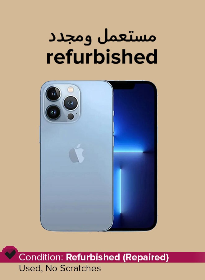 Apple Refurbished - iPhone 13 Pro Max With Facetime 256GB Sierra Blue 5G - International Version