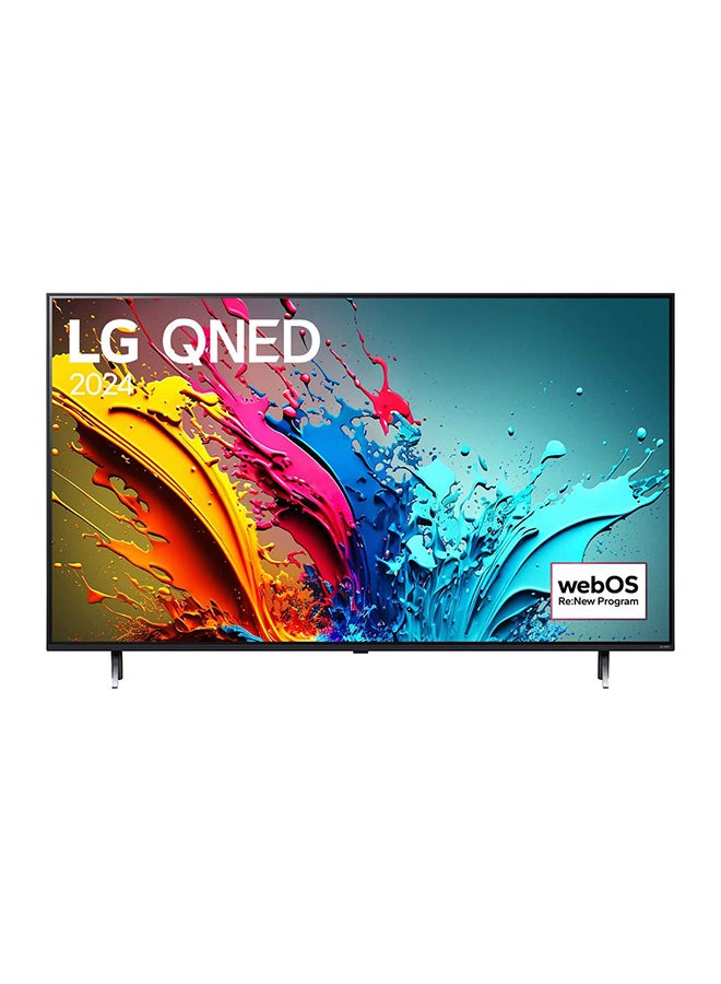 65 Inch LG QNED 4K Smart TV AI Magic remote HDR10, 120HZ, webOS24 2024 65QNED86T6A Black