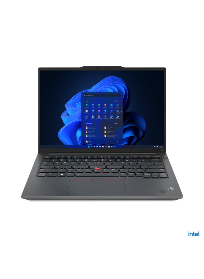 (Upgraded Version) ThinkPad E14 Gen 6 Laptop With 14-Inch WUXGA IPS Display, Core Ultra 5 125U Processor/8GB RAM/512GB SSD/Free DOS 21M7000FGR+ Bag English/Arabic Black English/Arabic Black