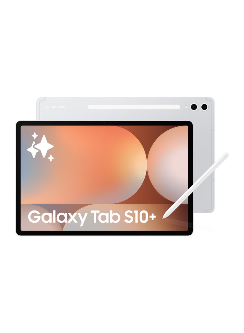 Samsung Galaxy Tab S10 Plus Platinum Silver 12GB 256GB WiFi - Middle East Version