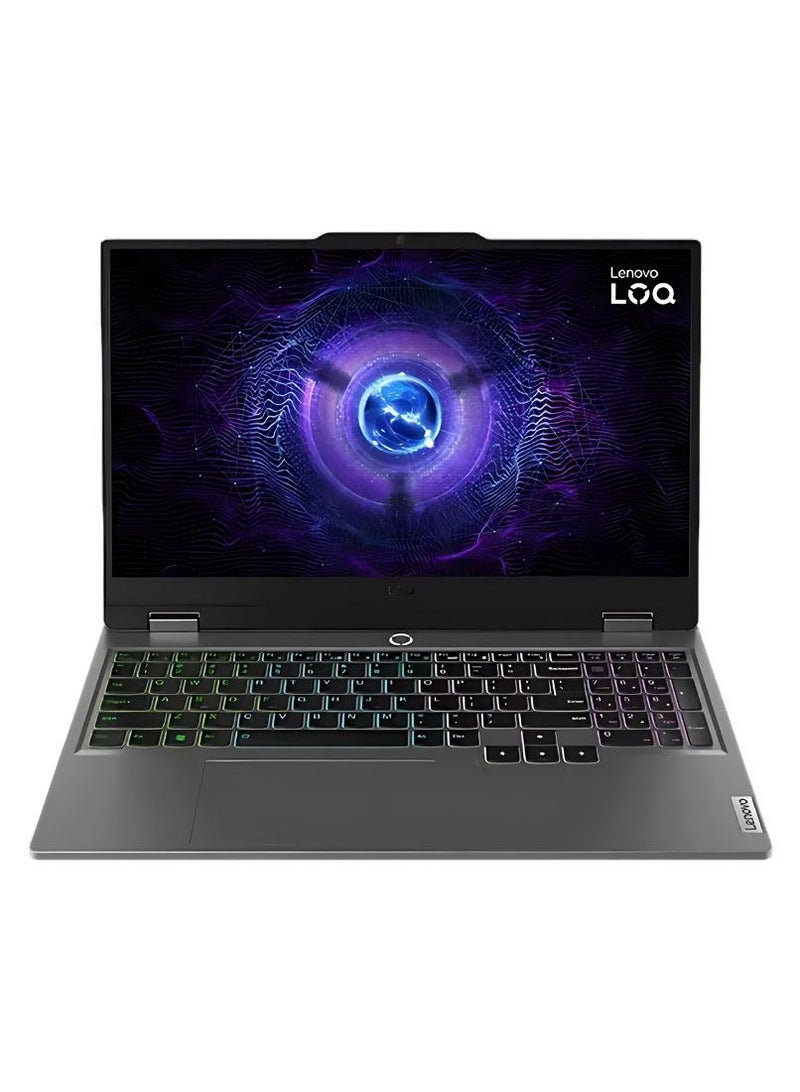 Lenovo LOQ 15IRX9 Gaming Laptop, 15.6" FHD IPS 144Hz G-SYNC Display, Intel Core i7-13650HX, 16GB RAM, 1TB SSD, GeForce RTX 3050 6GB GPU, ENG White Backlit K/B, Windows 11, Luna Grey | 83DV00JYIN English Luna Grey