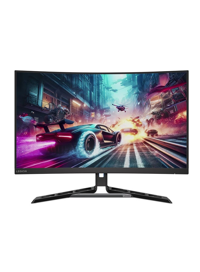 Lenovo Legion R32qc-30 Gaming Curved Monitor, 32" VA Display, QHD Resolution, 180Hz Refresh Rate, 0.5ms (MPRT) Response Time, AMD FreeSync Technology, 1500R Curvature, HDR Support, 99% sRGB Color Gamut, Adjustable Stand, VESA Mount Compatibility, Blue Light Reduction, 67C8GAC1AE Black