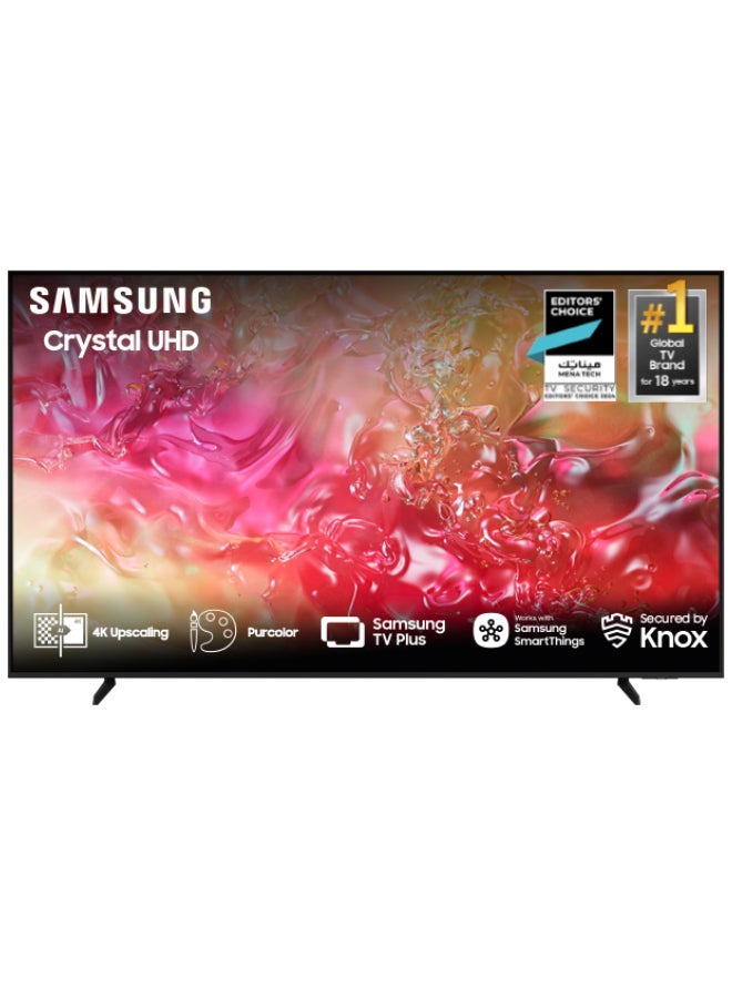 50 Inch 4K UHD Smart LED TV - UA50DU7000UXEG 50DU7000 Black