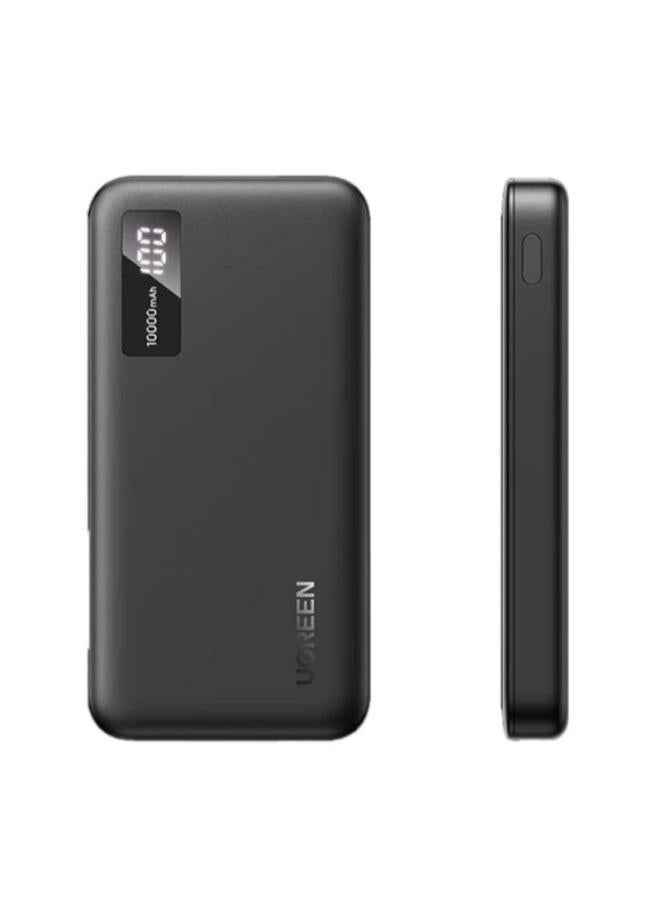 10000.0 mAh UGREEN 10000mAh Mini Quick Charging 20W Power Bank Black