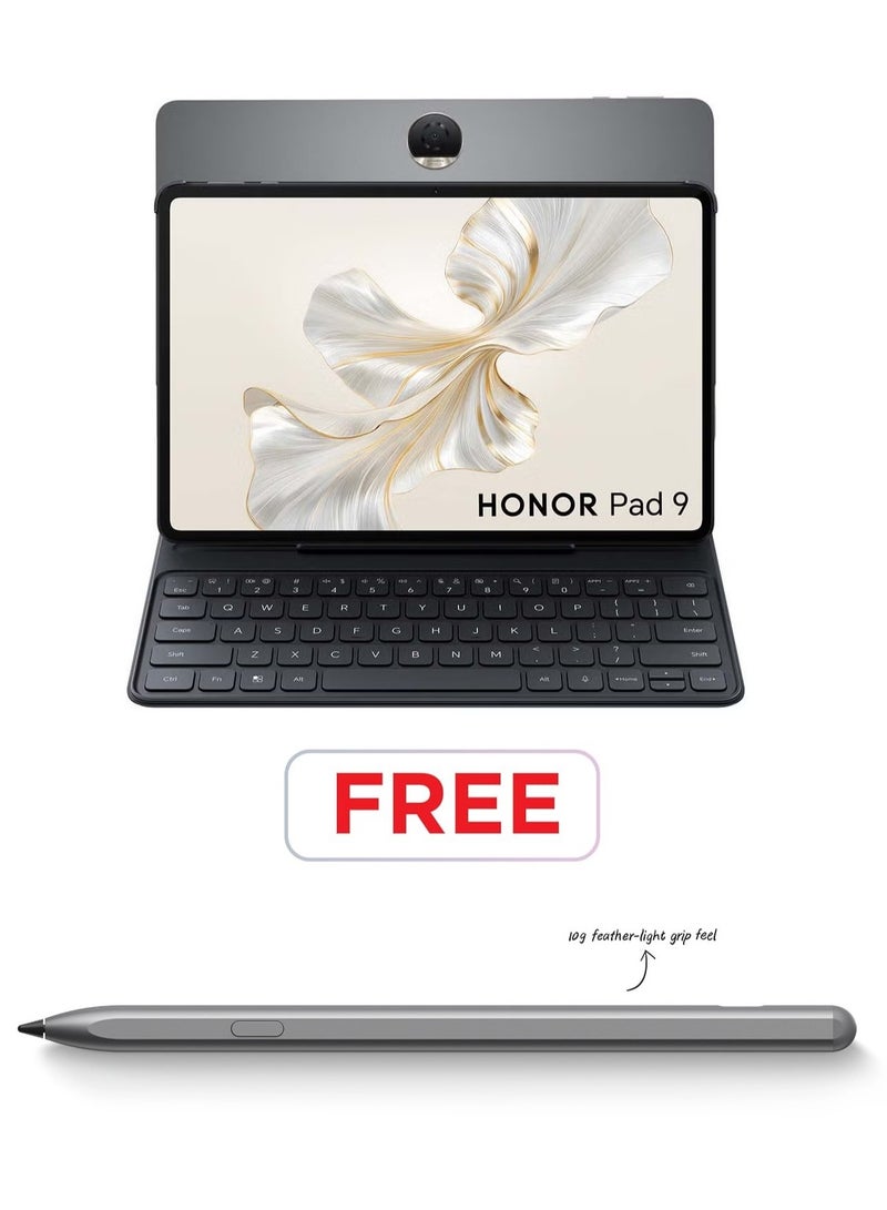 Pad 9 12.1 Inch Space Grey 8GB RAM 256GB WiFi With Free Smart Bluetooth Keyboard Case And Choice Pencil - Middle East Version
