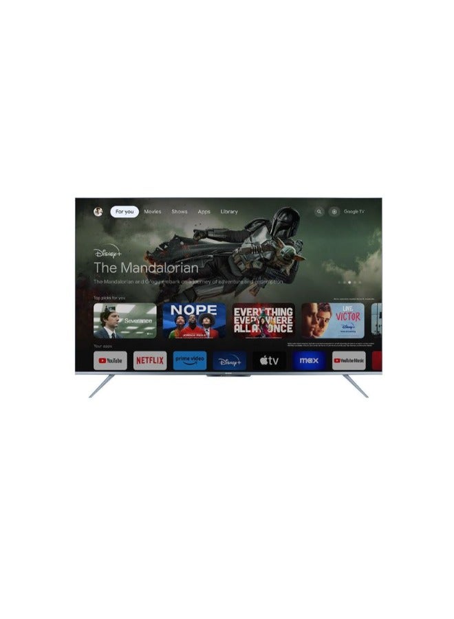 Smart Frameless TV 4K  50 Inch Built-In Receiver 4T-C50FL6EX 4T-C50FL6EX black