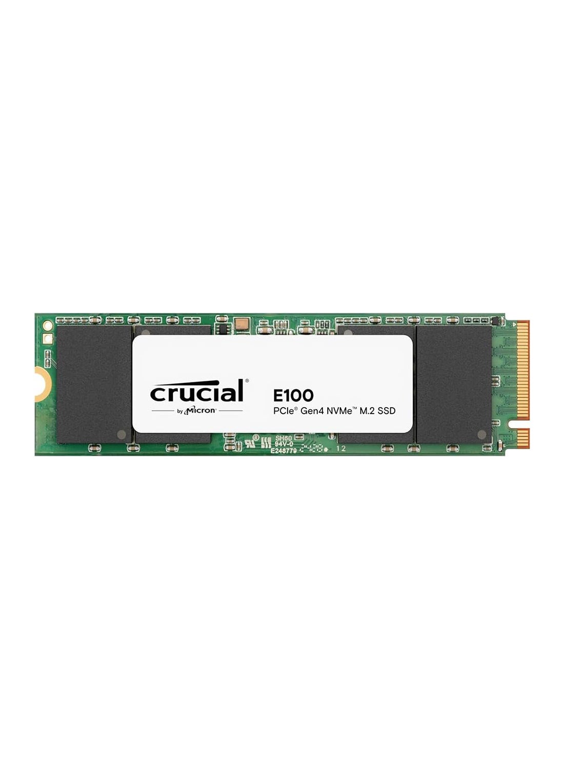 E100 1TB M.2 NVMe PCIe Gen4 Internal SSD, Up to 5,000MB/s, Laptop & Desktop Compatible - CT1000E100SSD8C 1 TB
