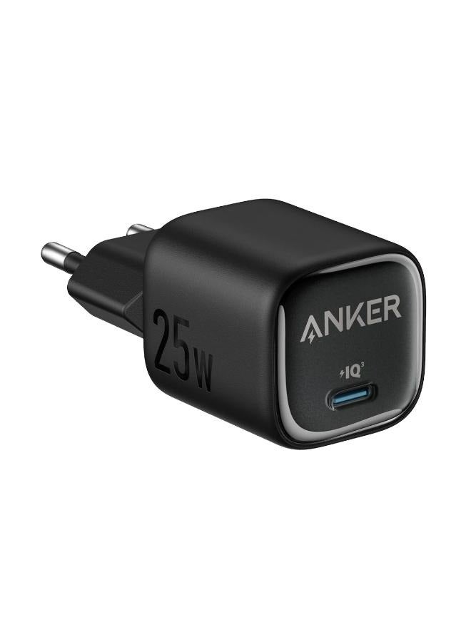 Anker Zolo Wall Charger Type-C 25W Fast Charging, Improved Temperature Control, Small Design and Charge 3X Faster, Compatible with iPhone, iPad, Samsung, Pixel and more