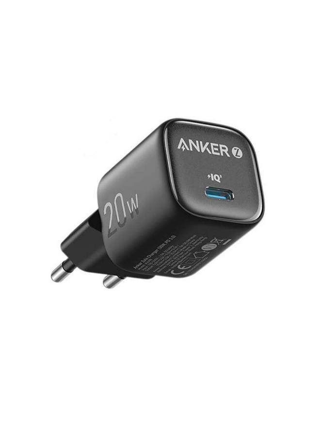 Anker Zolo 1C Wall Charger Type-C 20 W Fast Charging, Improved Temperature Control, Small Design and Charge 3X Faster, Compatible with iPhone, iPad, Samsung, Pixe