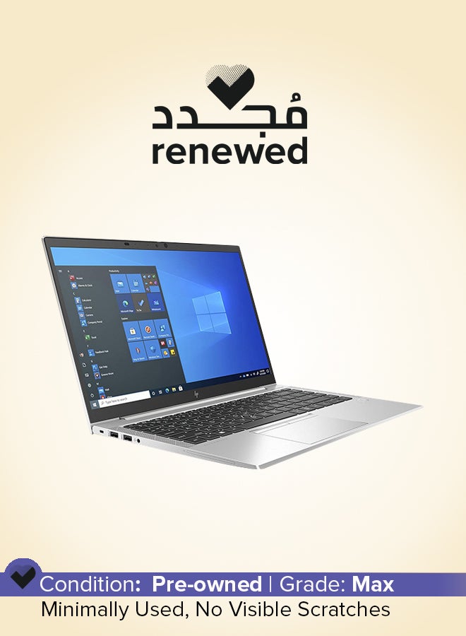 Renewed - Elitebook 840 G8 Laptop With 14-Inch FHD Display,Intel Core i5/11th Gen Processor/16GBRAM/DDR4/512 GB SSD/Windows 10 Pro English Silver