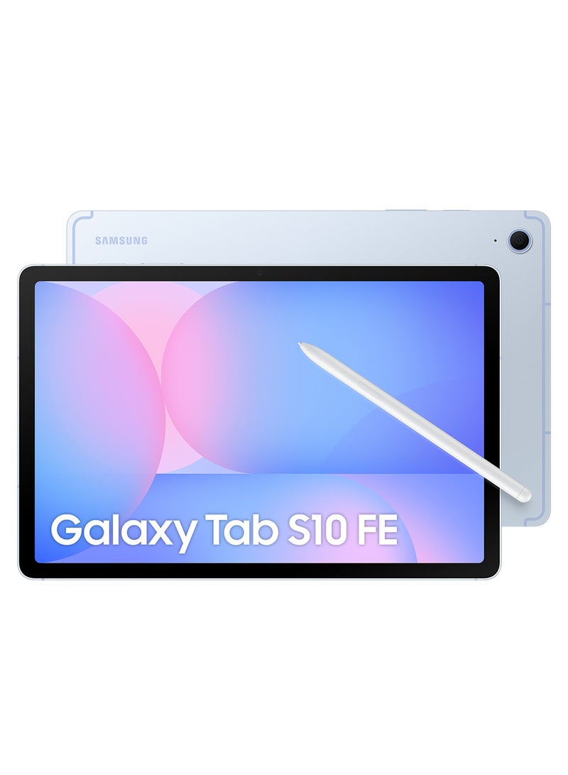 Galaxy Tab S10 FE Light Blue 12GB RAM 256GB 5G - Middle East Version