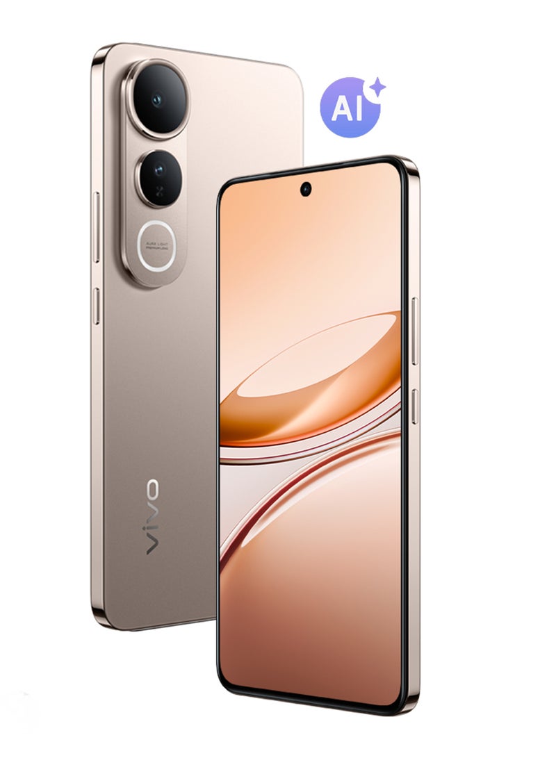 V50 Lite AI 5G Dual SIM Titanium Gold 12GB RAM 256GB - Middle East Version