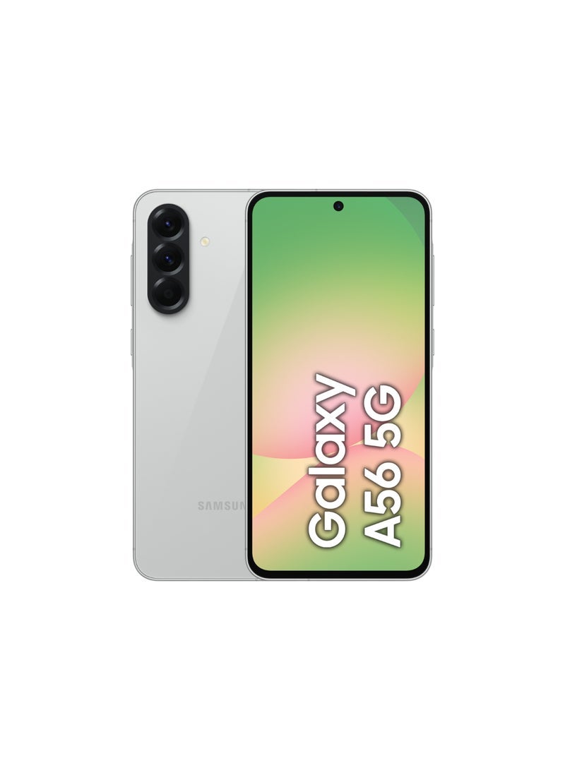 Samsung Galaxy A56 5G Dual SIM Awesome LightGray 8GB RAM 128GB - International Version