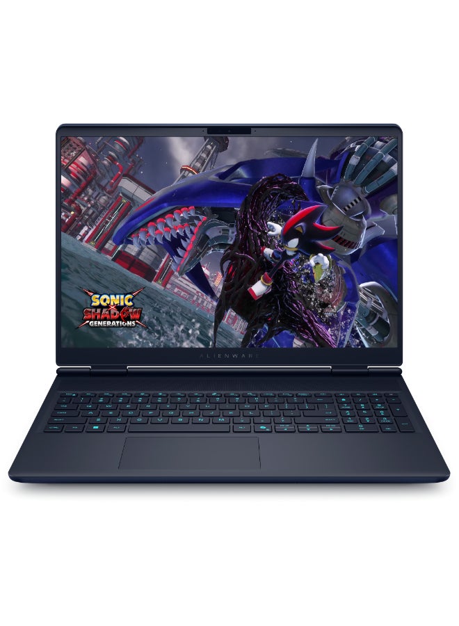 Alienware 16X Laptop With 16 Inch WQXGA ‎(2560×1600) 240Hz Display, Core Ultra 9-275HX Processor/32GB RAM DDR5/2TB SSD/8GB Nvidia GeForce RTX 5070 Graphics/Windows 11 Home/ English/Arabic Dark Grey