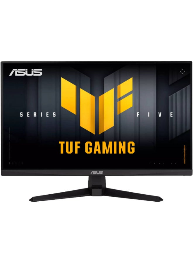 ASUS TUF Gaming VG249QM5A 23.8" FHD 240Hz 0.3ms Fast IPS Gaming Monitor, G-SYNC Compatible, FreeSync Premium, ELMB SYNC, 99% sRGB, HDR10, Gaming AI, DisplayWidget Center, 2x HDMI 2.0, DisplayPort 1.4, Tilt-Adjustable Stand, VESA Mountable, Black | 90LM0BA0-B01171 black