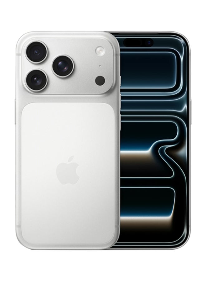Apple iPhone 17 Pro 256 GB (eSIM only) Silver 5G With FaceTime - Middle East Version