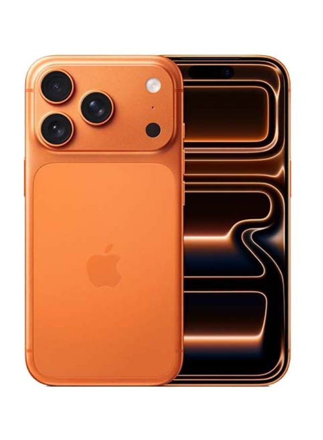 Apple iPhone 17 Pro 256GB (Nano SIM + eSIM) Cosmic Orange 5G With FaceTime - International Version