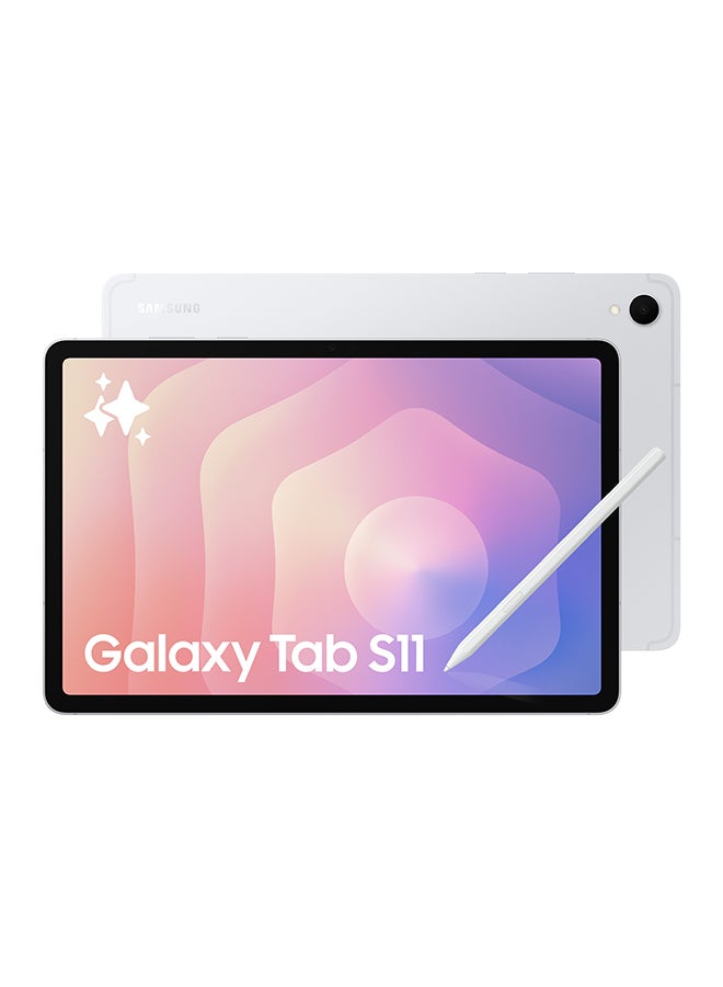 Galaxy Tab S11 AI Tablet Silver WiFi 12GB RAM 128GB - Middle East Version