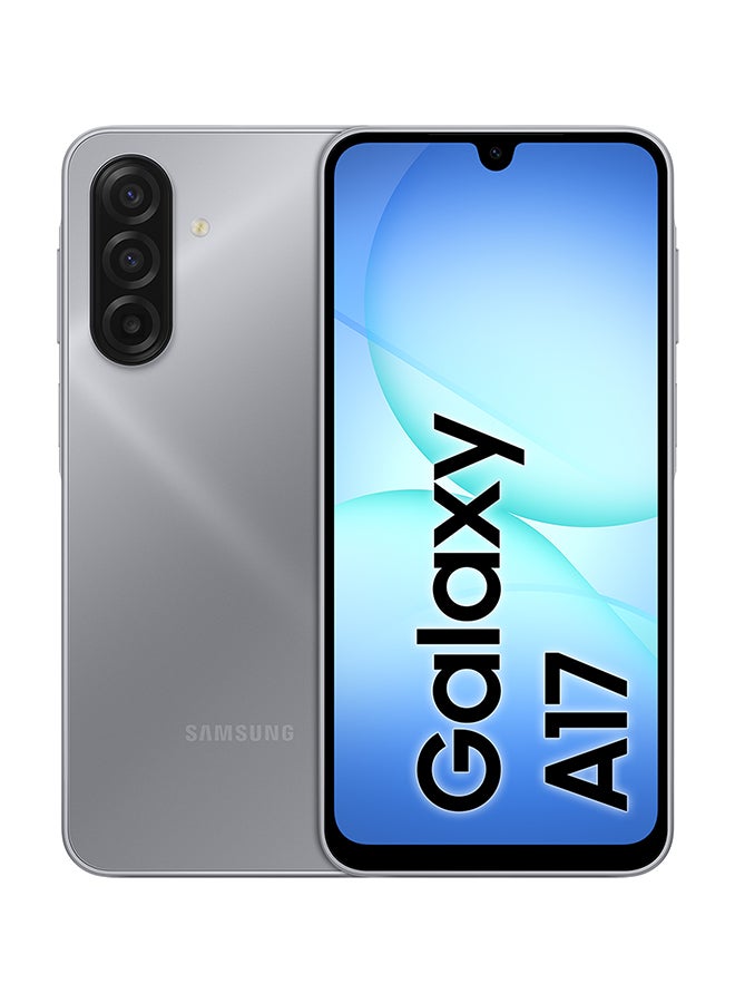 Galaxy A17 Dual SIM 4G Gray 6GB RAM 128GB - Middle East Version