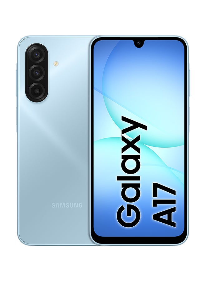 Galaxy A17 Dual SIM 4G Light Blue  8GB RAM 256GB  - Middle East Version
