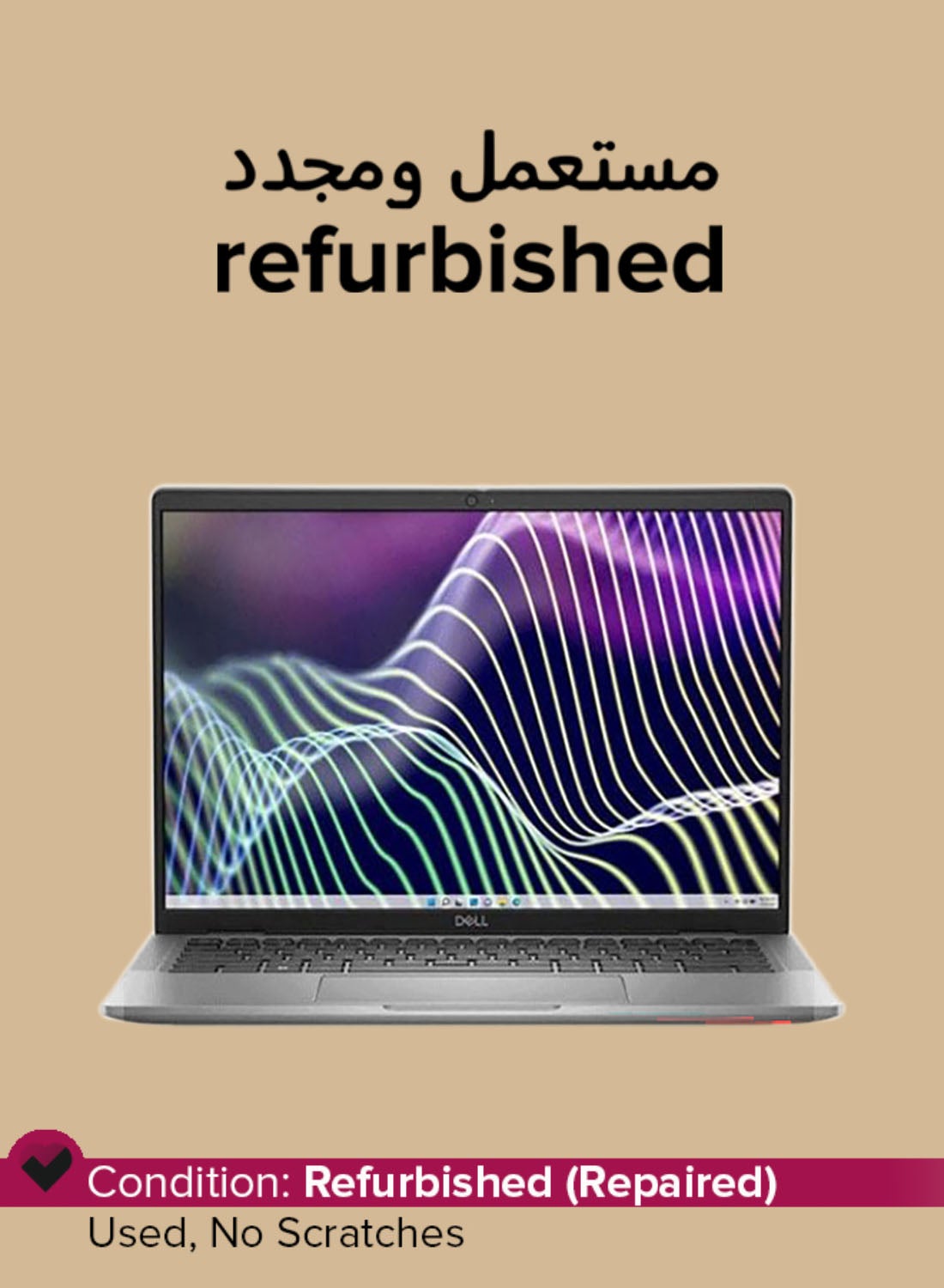 Refurbished - Latitude 7440 With 14-Inch Display,Intel Core i7 Processor/13th Gen/10-Core/32GB RAM/512GB SSD/Intel Iris Xe Graphics/Windows 11 Pro English grey