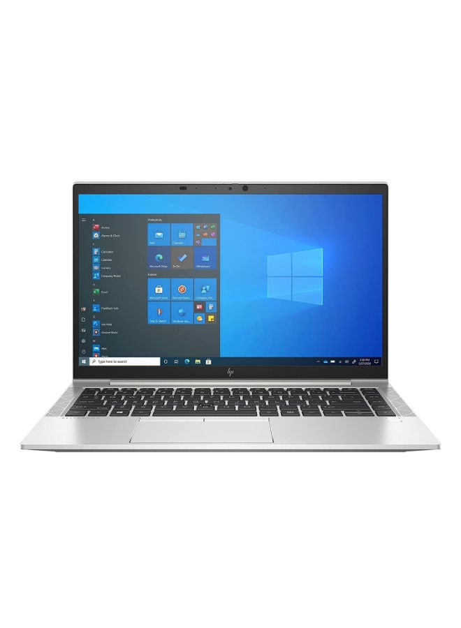 HP EliteBook 845 G8 Laptop, AMD Ryzen 7 PRO 5850U, 512GB SSD, 16GB RAM, AMD Radeon Graphics, 14 Inch FHD Display, Windows 11 Pro - Silver (Renewed), Grade A, 6 Months Warranty Silver