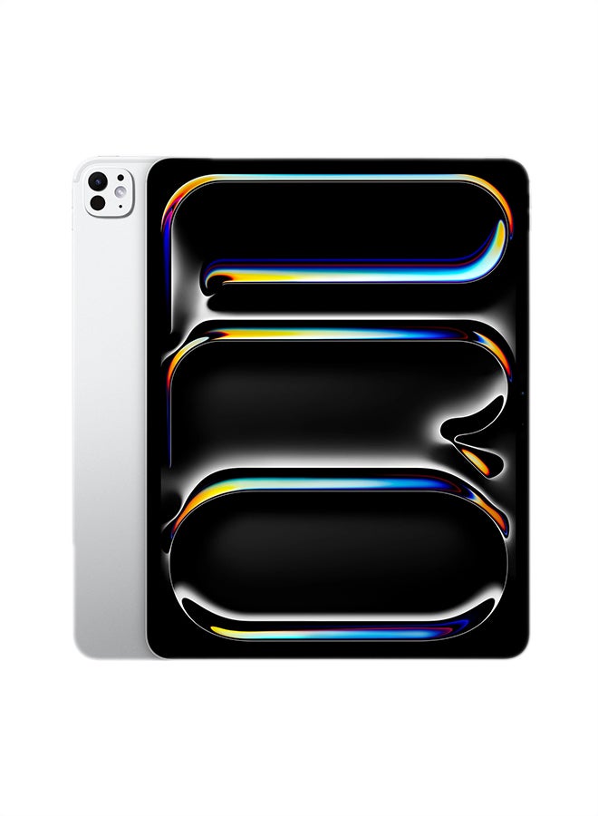 Apple iPad Pro - 2025 (8th Generation) M5 13-inch, 2TB, 5G, Silver with Standard Glass - International Version