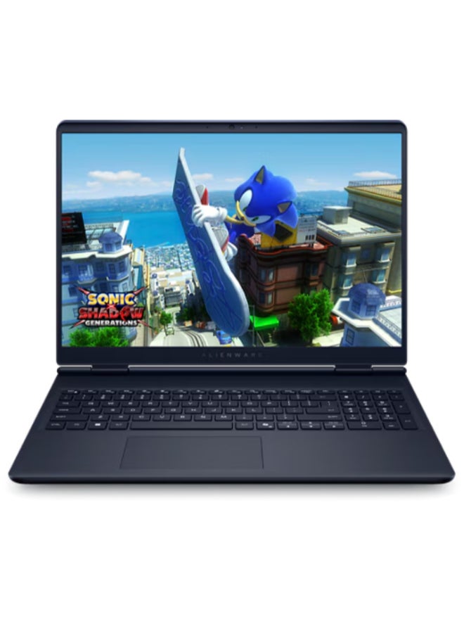 Alienware 16 Aurora Laptop With 16 Inch QHD (2560x1600) Display 120Hz, Core 7-240H Processor/32GB RAM DDR5/1TB SSD/8GB Nvidia GeForce RTX 5060 Graphics/Windows 11 Pro/ English/Arabic Black