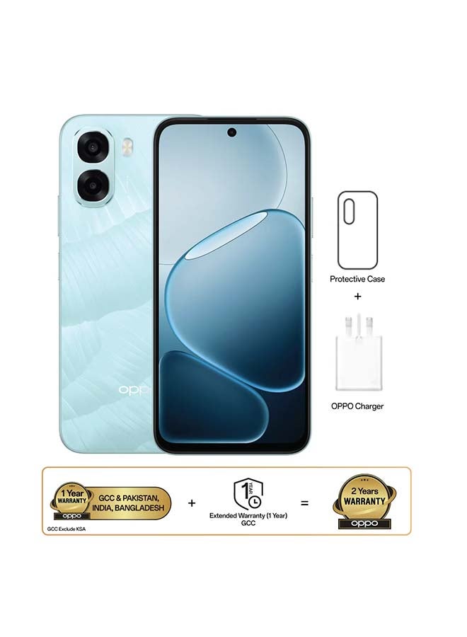 A6x Dual SIM 4G Ice Blue 4GB RAM 128GB - Middle East Version