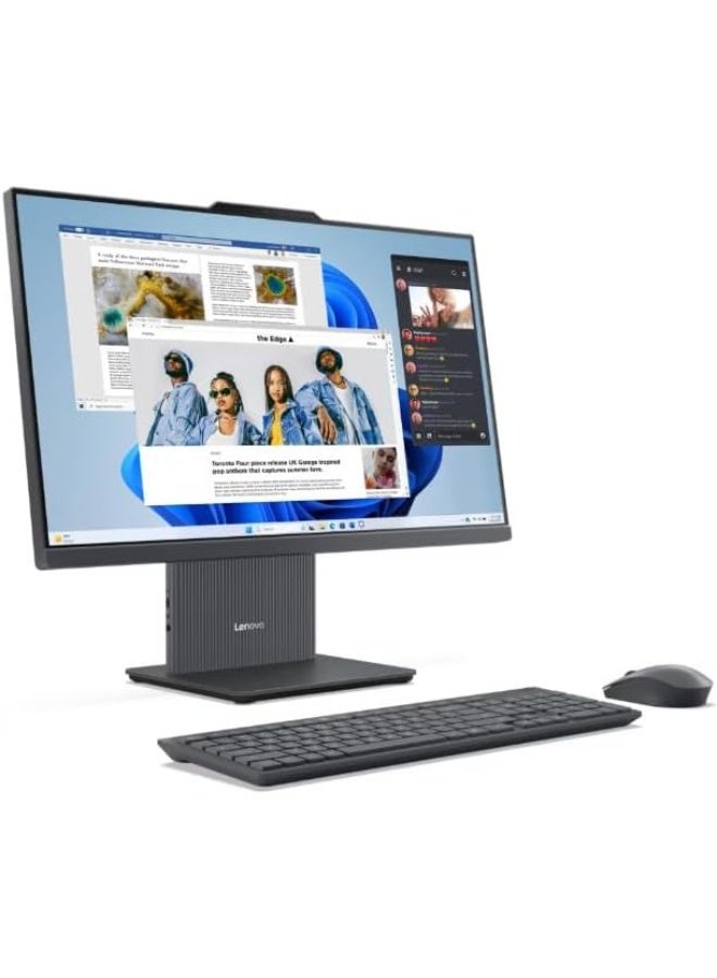 Lenovo IdeaCentre AIO 27" - Core i7‑13620H - 8GB RAM - 512GB SSD - Intel Iris Xe Graphics - Black (F0HM00LJAX) Black