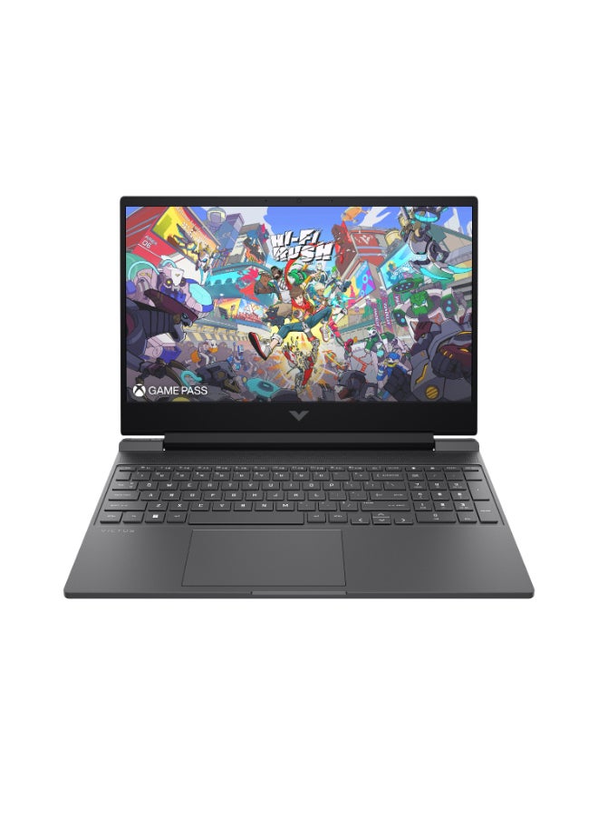 15-fa2787nr Victus Gaming  Laptop With 15.6 Inch Full HD (1920x1080) Display, Intel Core i7-13620H Processor/16GB RAM DDR5/512GB SSD/8GB Nvidia GeForce RTX 5060 Graphics/Windows 11 Home/ English/Arabic Mica Silver