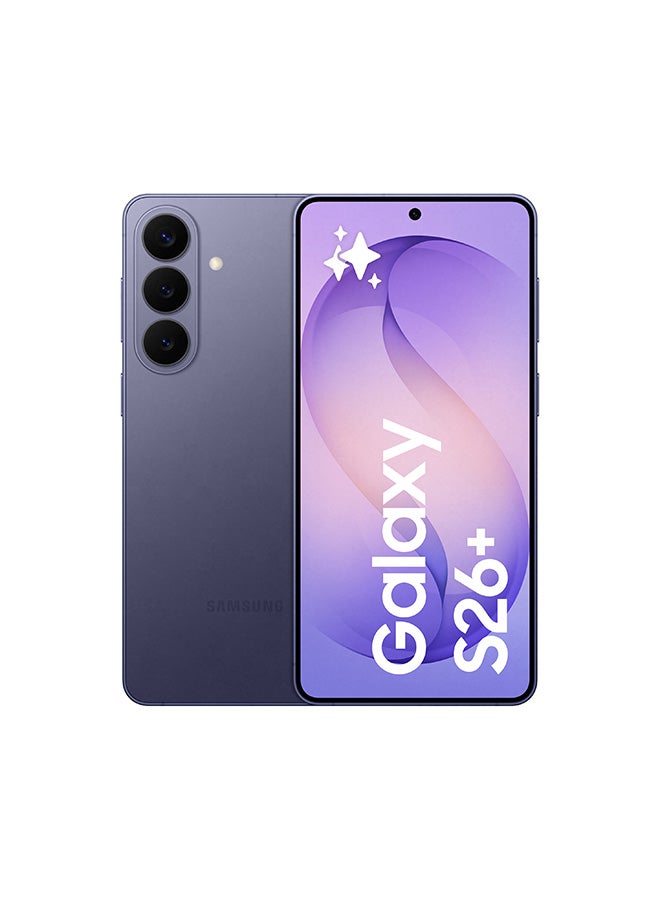 Galaxy S26 Plus Dual SIM Cobalt Violet 12GB RAM 256GB 5G - Middle East Version