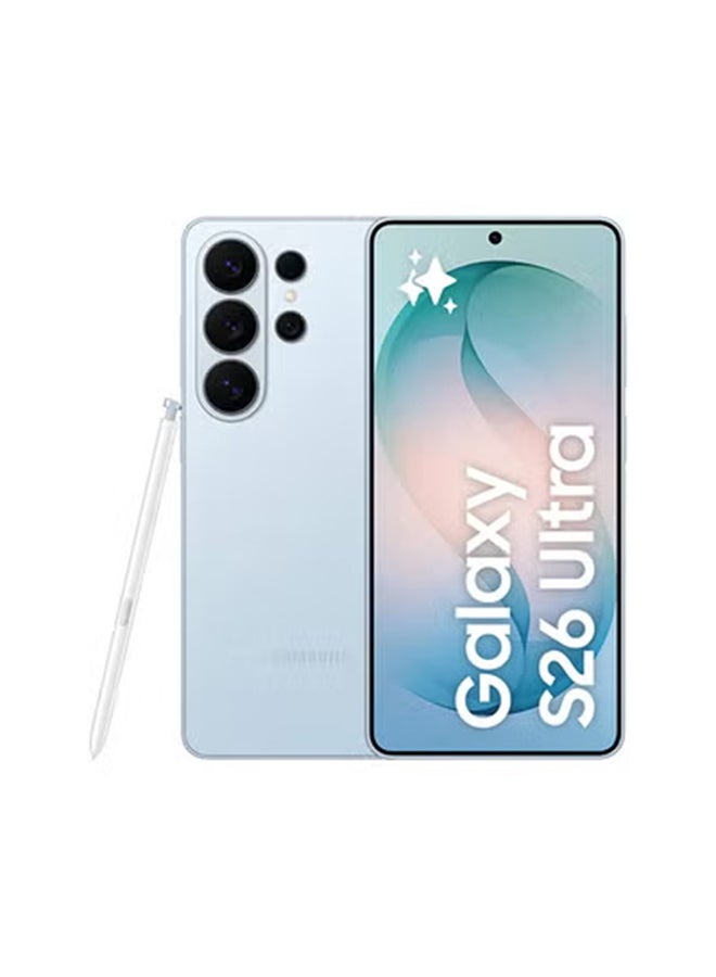 Galaxy S26 Ultra Dual SIM Sky Blue 12GB RAM 256GB 5G - Middle East Version