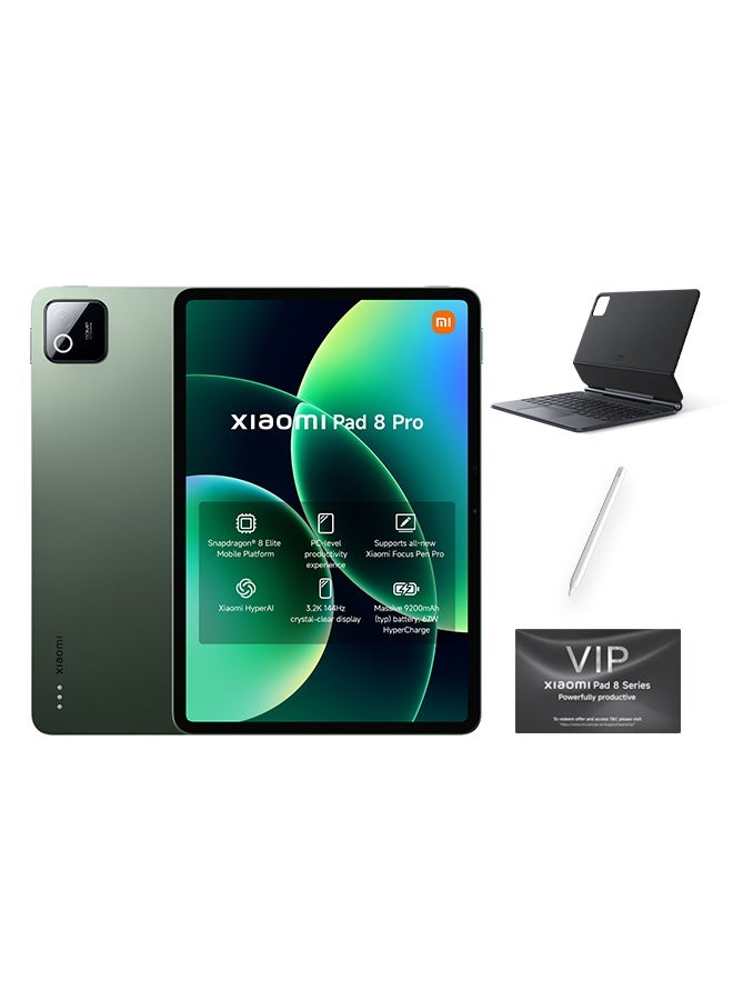 Xiaomi Pad 8 Pro 11.2-inch Tablet Pine Green 12G RAM 512G WiFi with keyboard and Smart pen - Global version