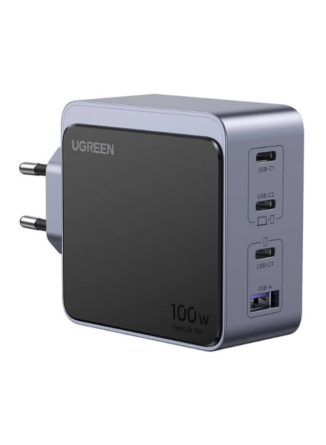 Network Charger Nexode Air 100W 5A 1xUSB-A 3xUSB-C grey