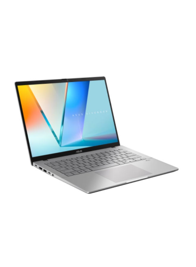 Vivobook S14 S3407QA-SF067W - 90NB16B1‑M003T0 -Snapdragon X X1 26 100 - 512GB M.2 NVMe - 16GB - 14"-FHD-OLED- Qualcomm® Adreno™ GPU - Windows 11 - Cool Silver