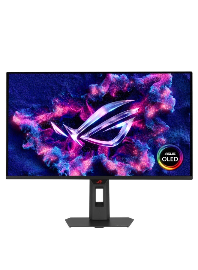 ASUS ROG Strix OLED XG27AQDMES 27" QD-OLED Gaming Monitor – 2560x1440 QHD, 240Hz, 0.03ms GTG, 99% DCI-P3, HDR, G-SYNC Compatible, ELMB, HDMI 2.1, DisplayPort 1.4, Adjustable Stand, OLED Care & Anti-Flicker, Black | 90LM0C80-B01171