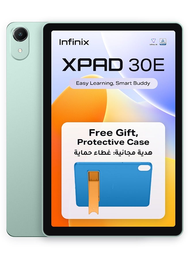 XPad 30E 11 Inch Forest Green 4GB RAM 128GB Wi-Fi 4G With Free Protective Cover - Middle East Version