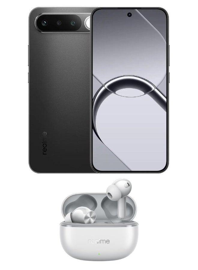 16 5G Dual SIM 8GB RAM 256GB Black with free gift Buds T200 lite ( Color of the gift may vary ) - Middle East Version