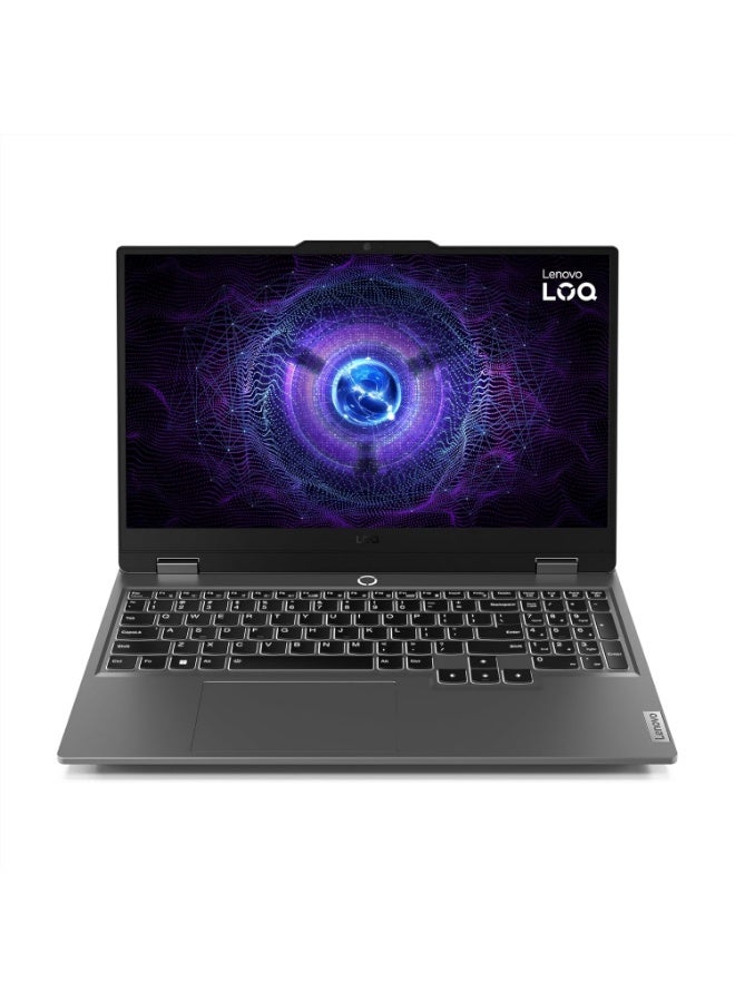 LAPTOP Lenovo LOQ 15IAX9 Gaming Laptop, Intel Core i5 12450HX, 12GB RAM, 512GB SSD, RTX 2050 4GB, 15.6" 144Hz, Win11, Luna Grey, 2 Years Warranty - 83GS00SKED GREY