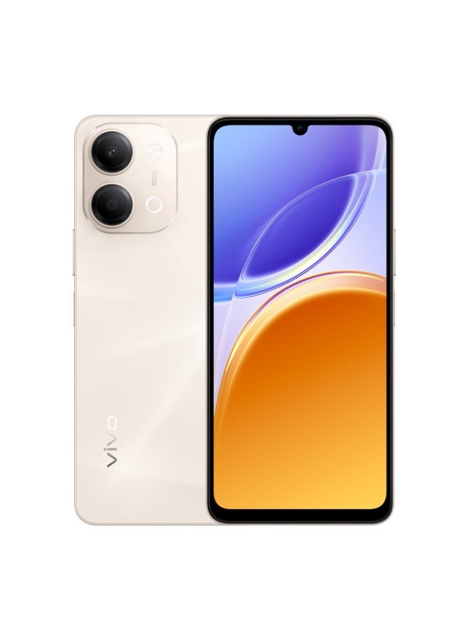 Y11d Dual SIM Sunrise Gold 4GB RAM 128GB 4G - Middle East Version